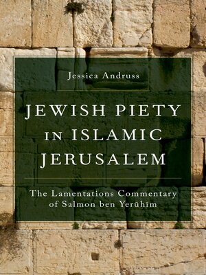cover image of Jewish Piety in Islamic Jerusalem